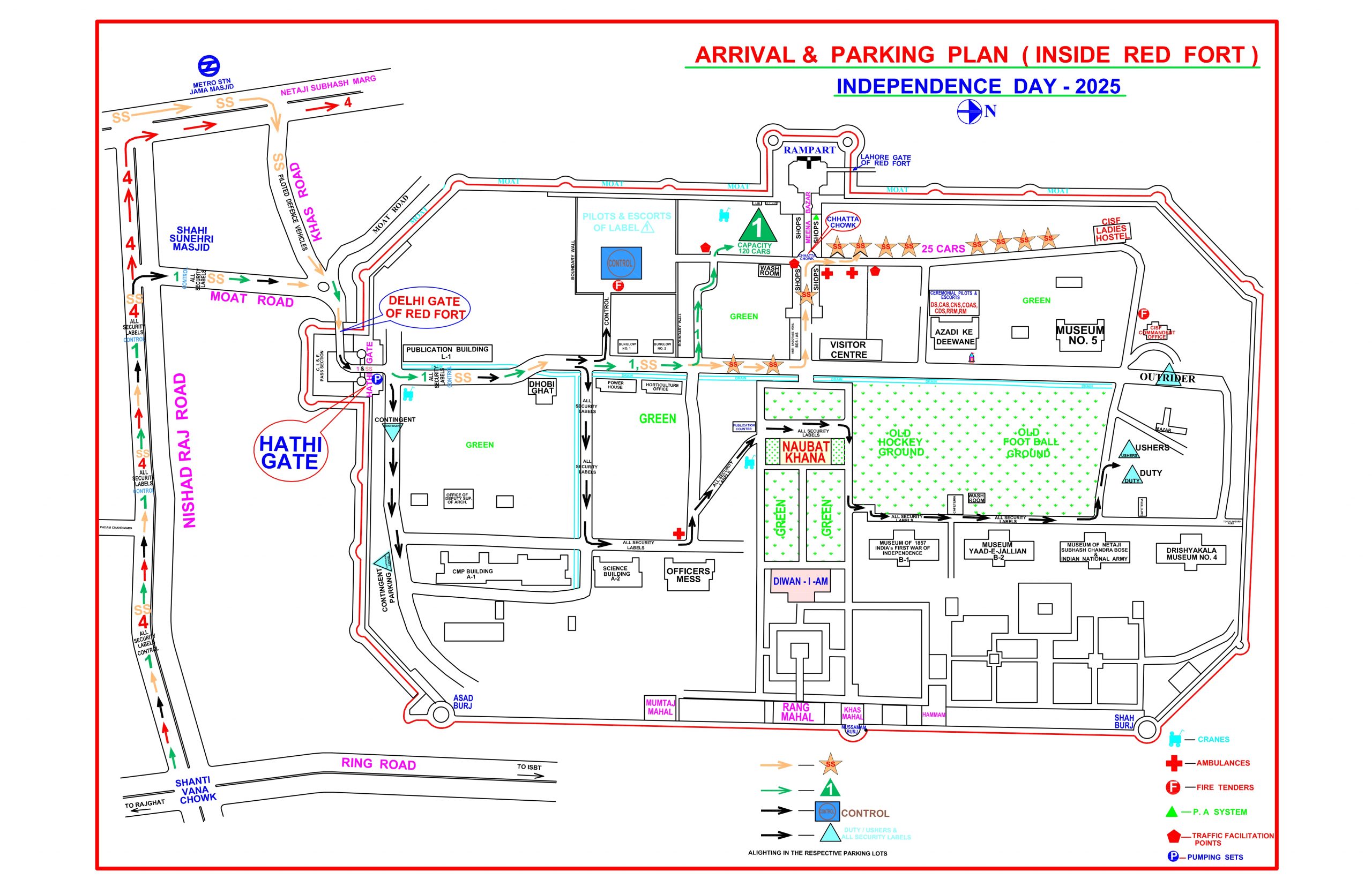 Traffic, Parking Map and Restrictions